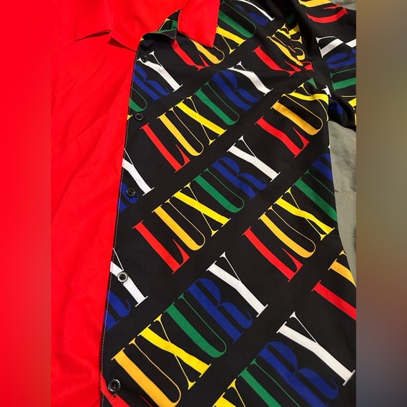 Fashion Nova Red Casual Button Down Shirt - Picture 2 of 5